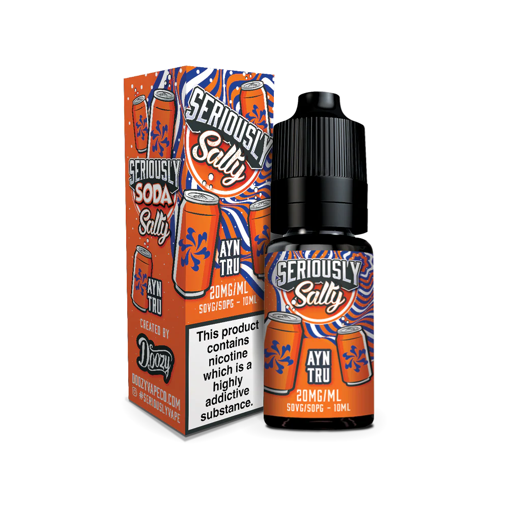 Ayn Tru Nic Salt by Seriously Soda Salts 10ml