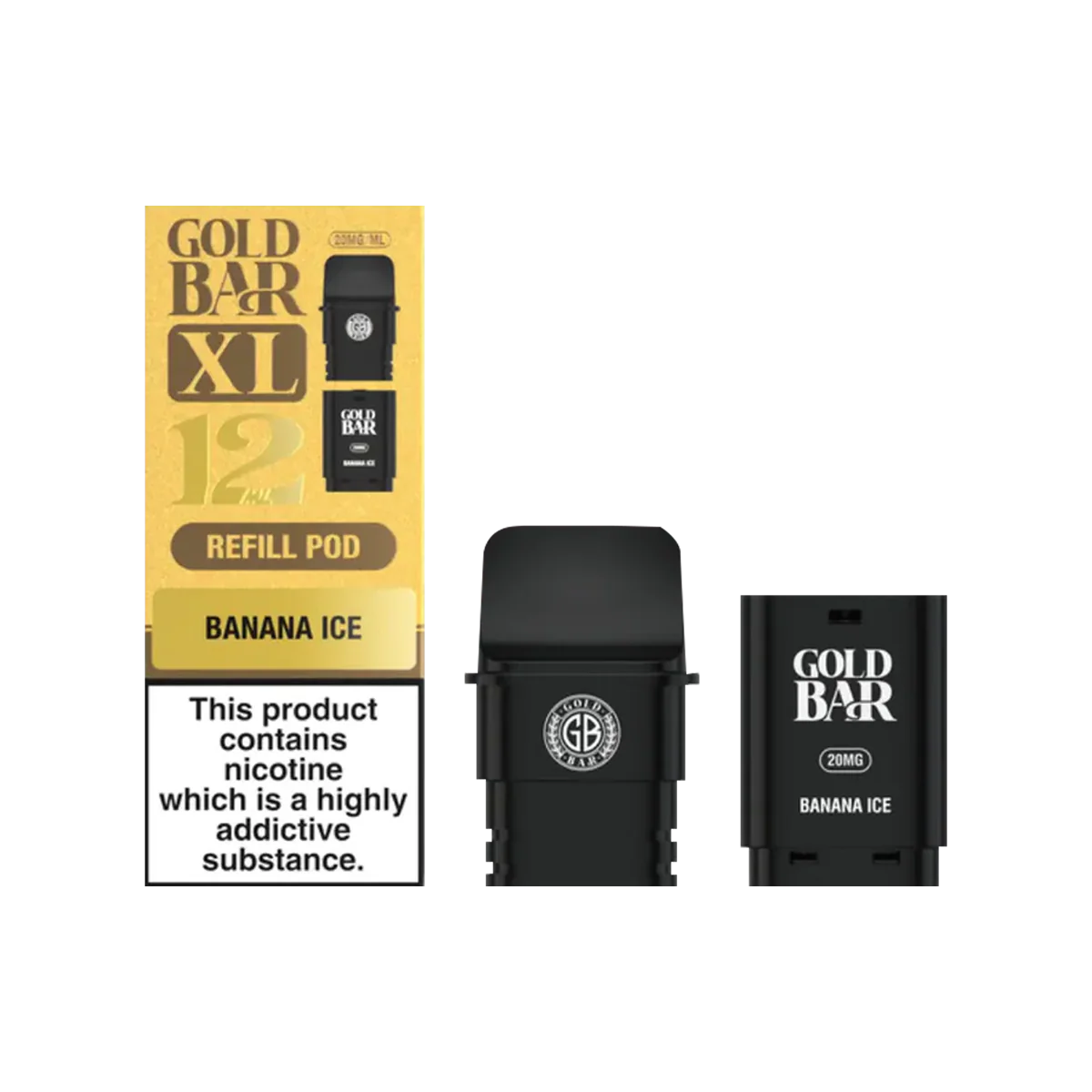 Banana Ice Gold Bar XL Refill Pack