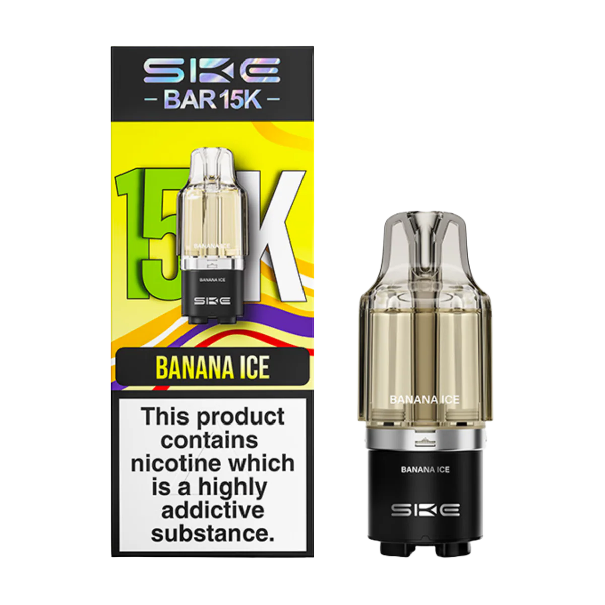 Banana Ice SKE Bar 15K Refill Pack