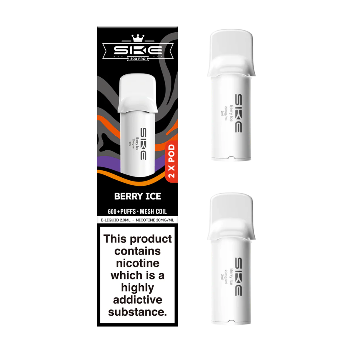 Berry Ice SKE 600 Pro Pods