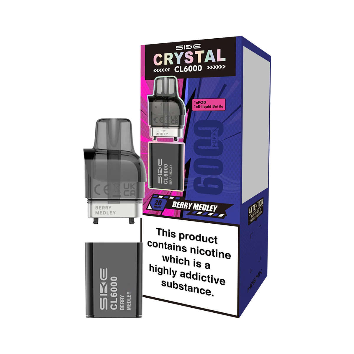 Berry Medley SKE Crystal CL6000 Pods