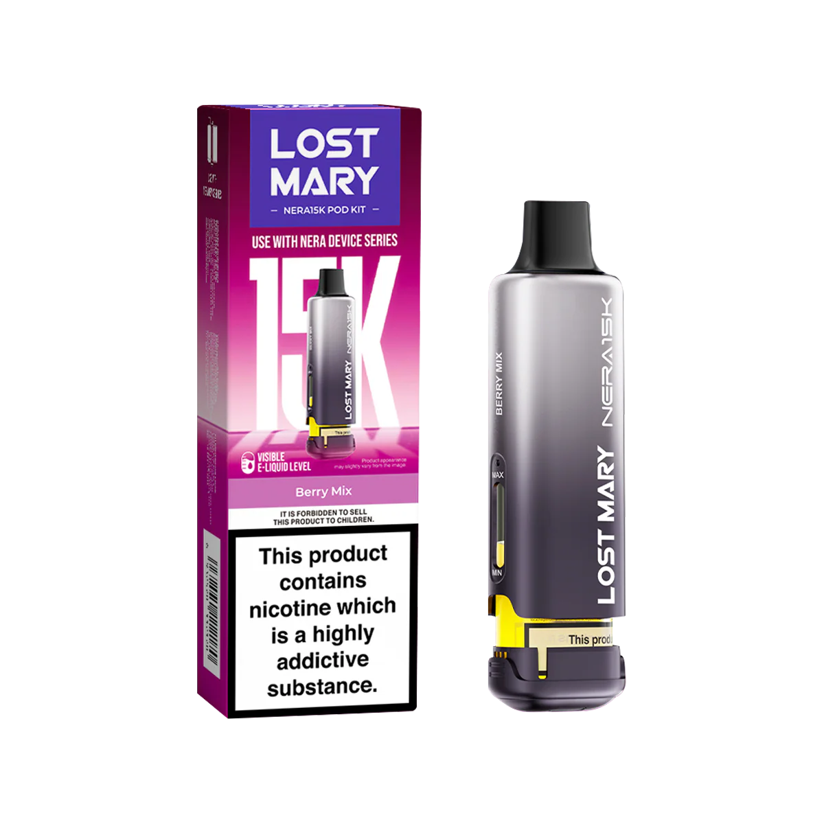 Berry Mix Lost Mary NERA15K Refill Pack