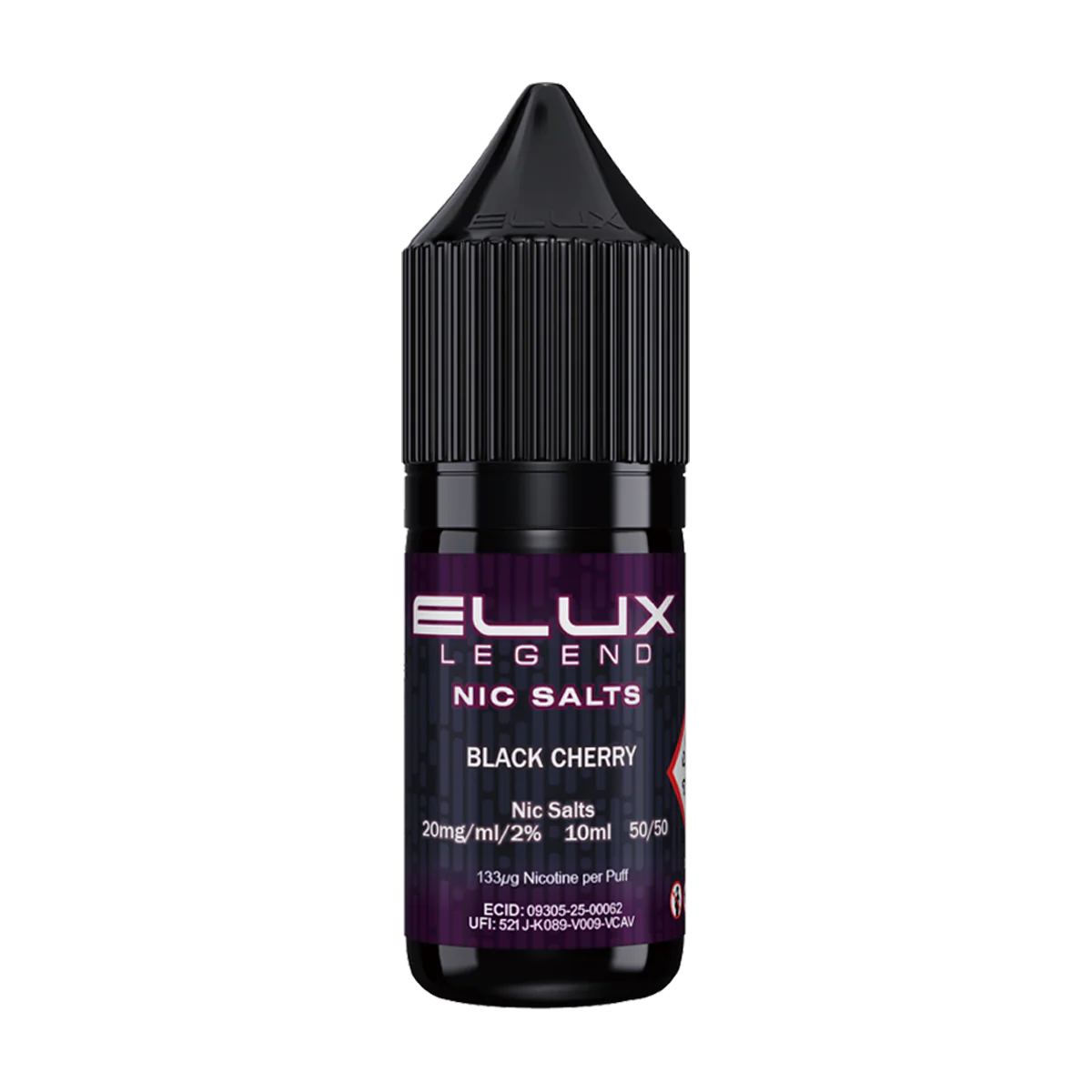 Black Cherry Nic Salt by Elux 10ml