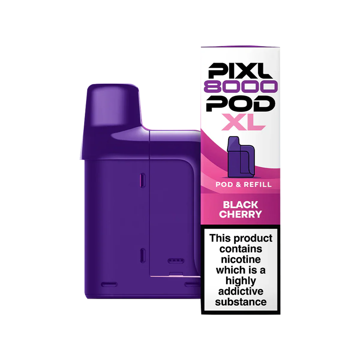 Black Cherry Pixl 8000 Refill Pack
