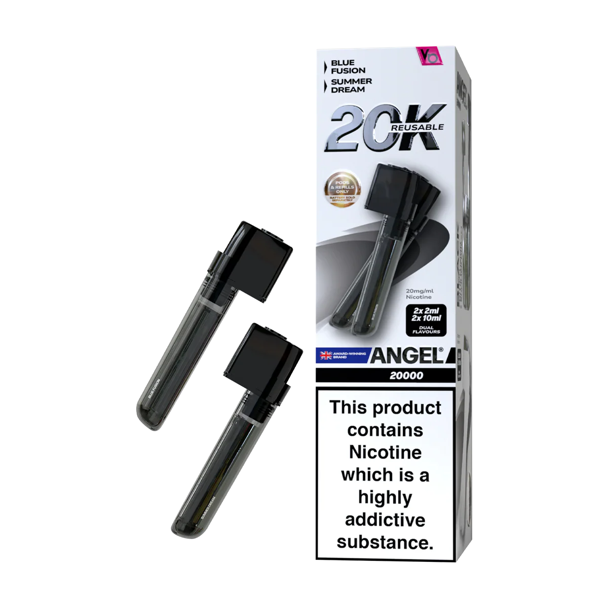 Black Edition Vapes Bars Angel 20k Refill Pack