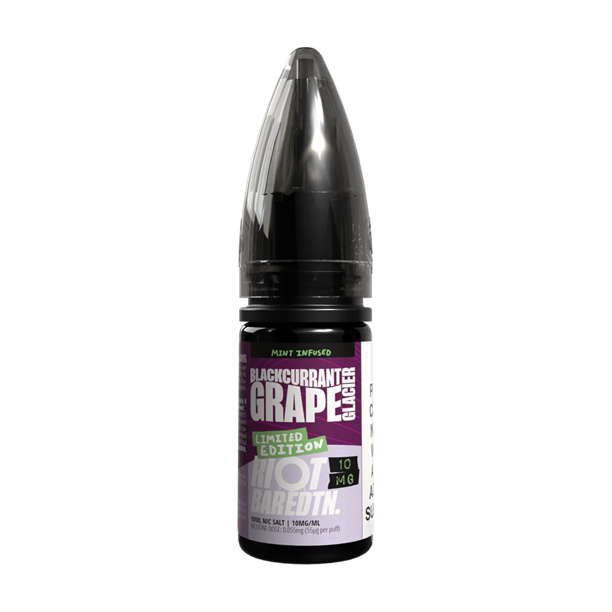 Black Grape Glacier Riot Bar EDTN Nic Salt 10ml