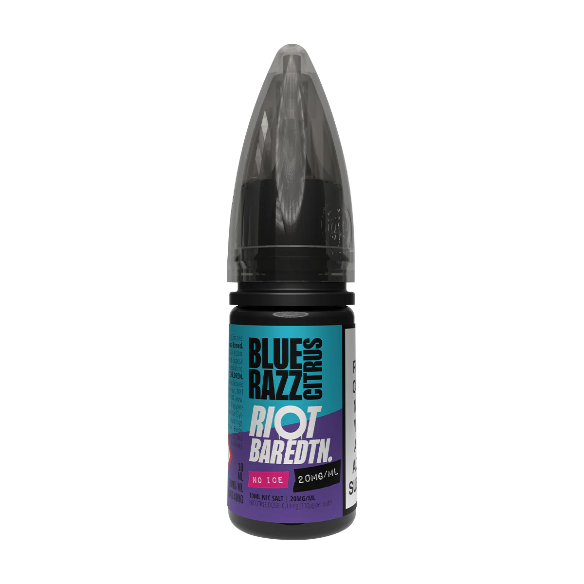 Blue Razz Citrus Riot Bar EDTN Nic Salt 10ml - Image 2