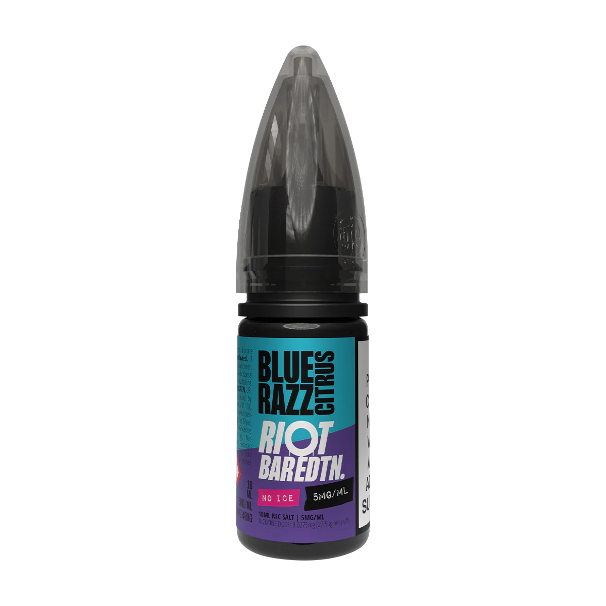 Blue Razz Citrus Riot Bar EDTN Nic Salt 10ml - Image 3