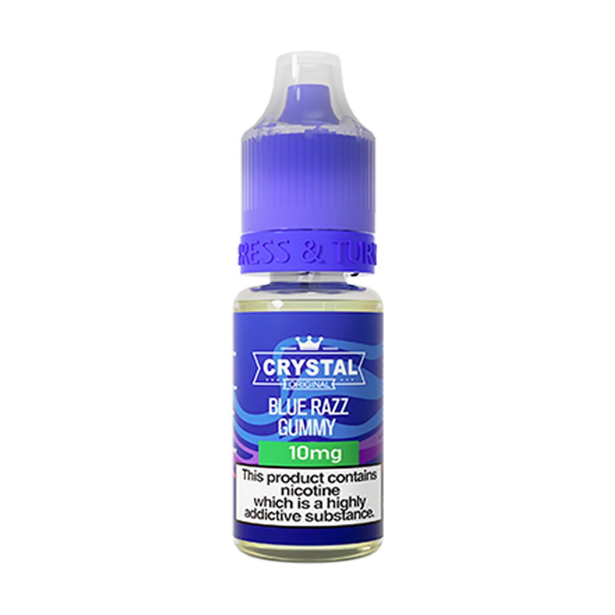 Blue Razz Gummy Nic Salt by SKE Crystal