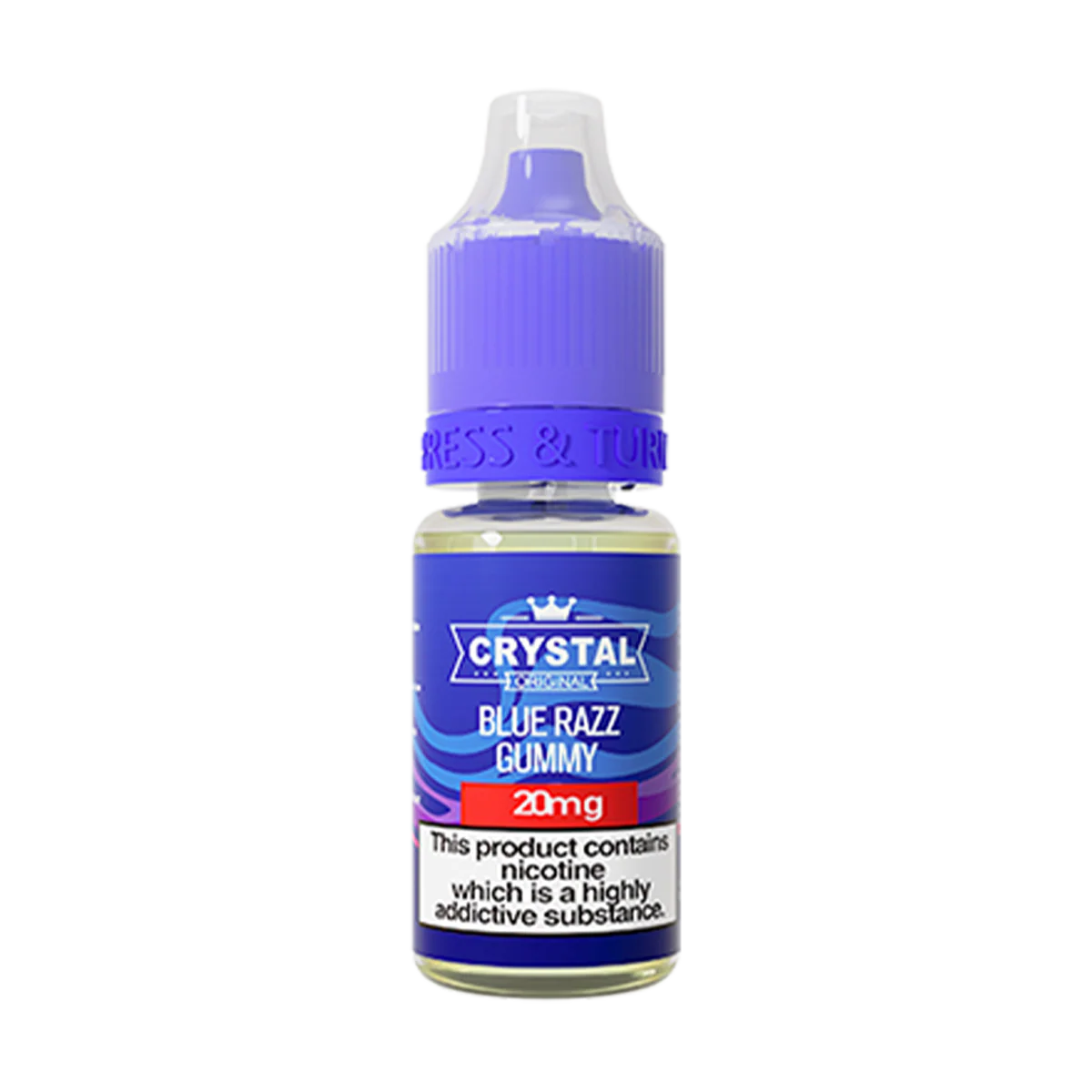 Blue Razz Gummy Nic Salt by SKE Crystal - Image 2