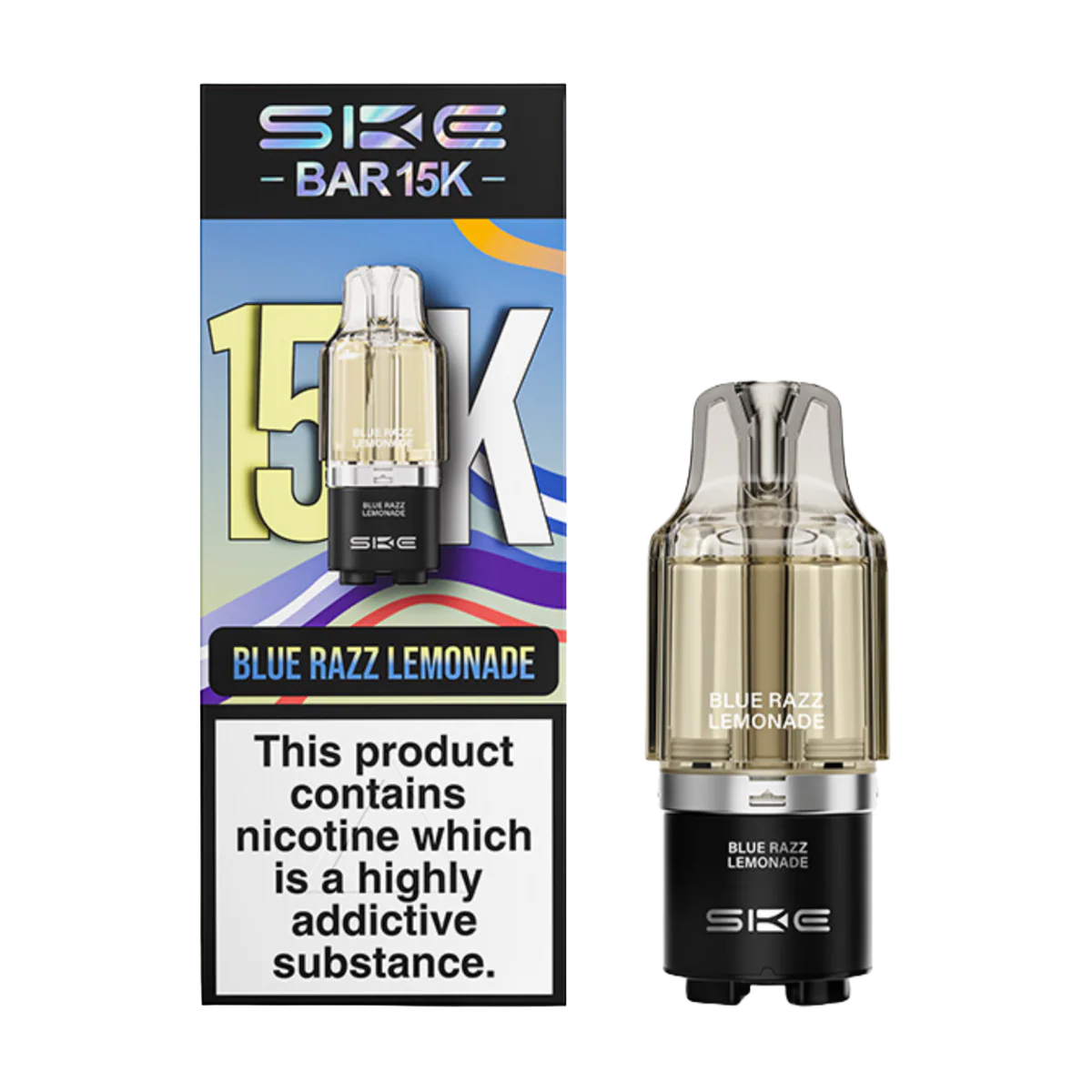 Blue Razz Lemonade SKE Bar 15K Refill Pack