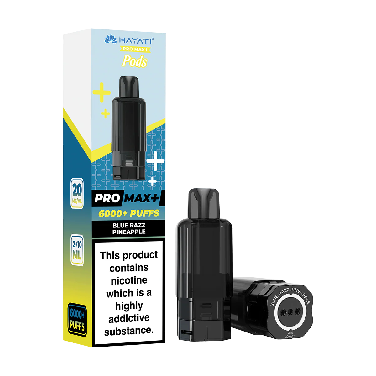 Blue Razz Pineapple Hayati Pro Max+ Refill Pack