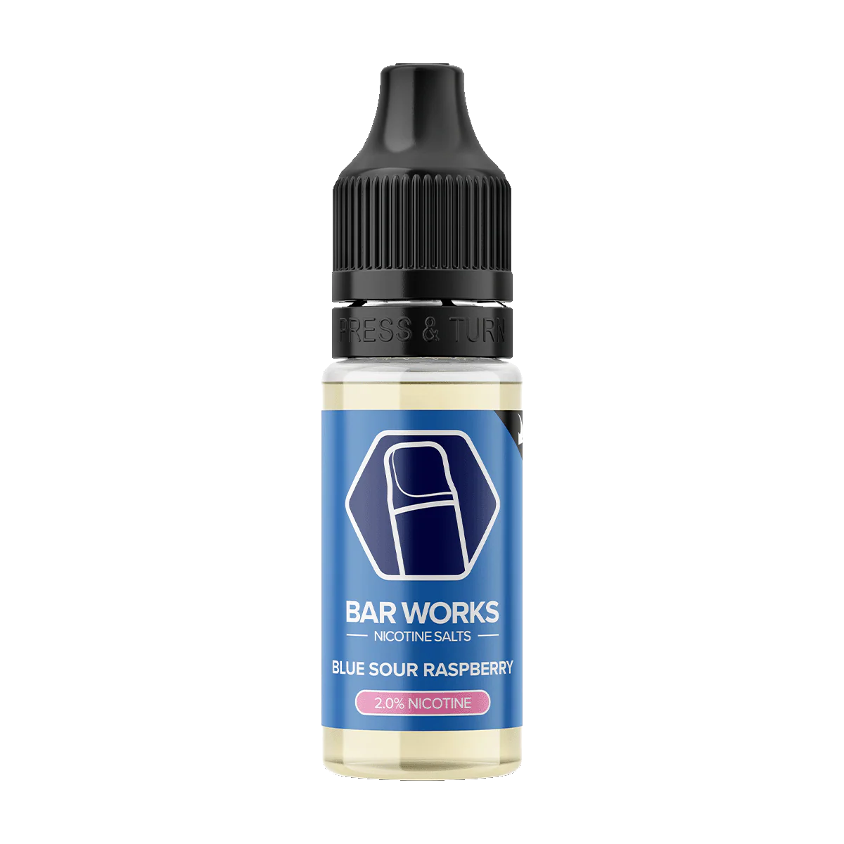 Blue Sour Raspberry Nic Salt by Bar Works - 10ml - Image 3