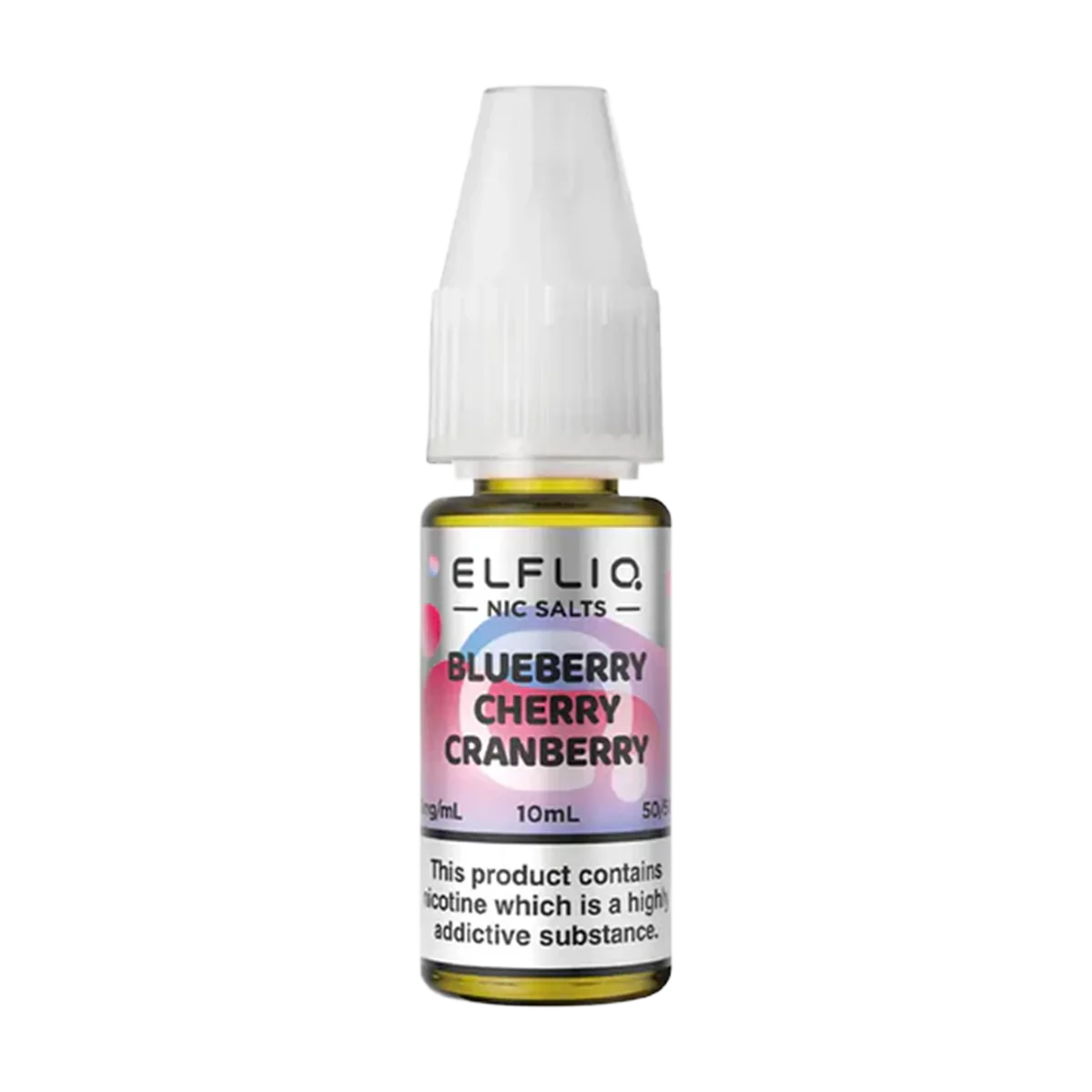 Blueberry Cherry Cranberry Elfliq Nic Salt by Elfbar - 10ml