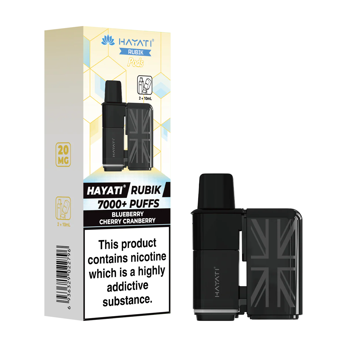 Blueberry Cherry Cranberry Hayati Rubik Refill Pack