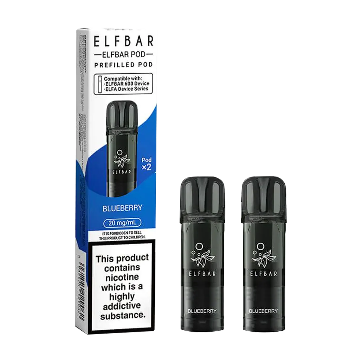 Blueberry Elfbar 600 Pods
