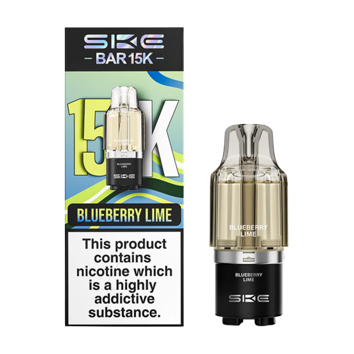 Blueberry Lime SKE Bar 15K Refill Pack