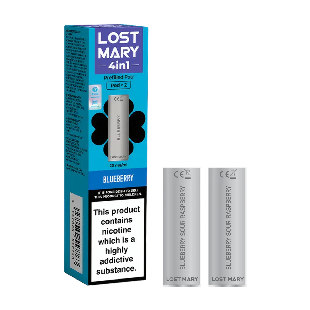 Blueberry Lost Mary 4in1 Pods