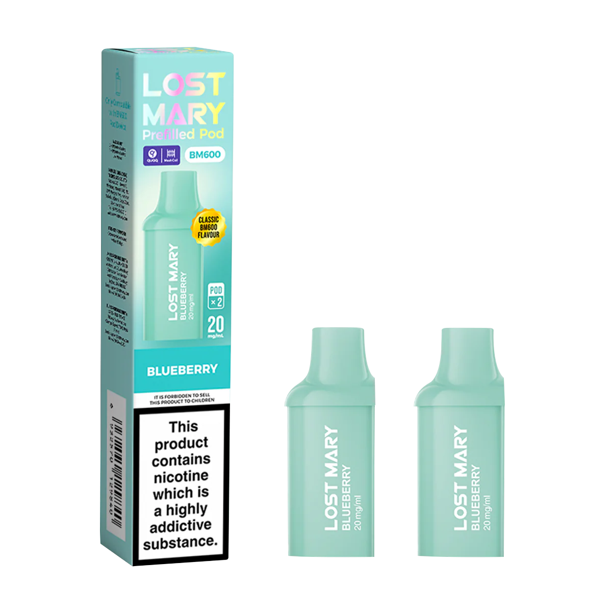 Blueberry Lost Mary BM600 Pods