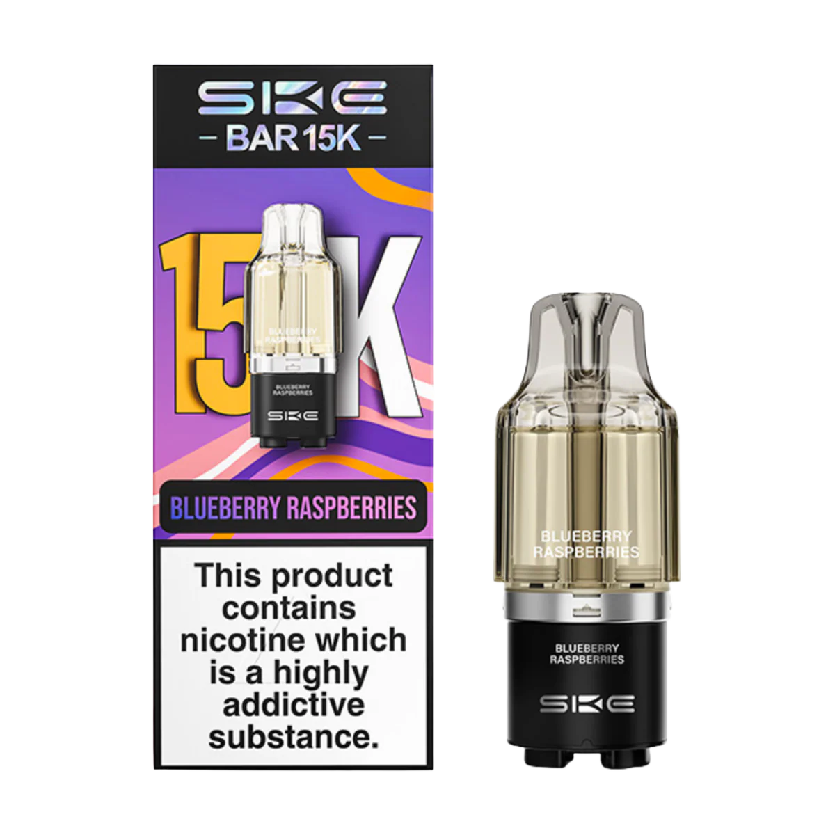 Blueberry Raspberries SKE Bar 15K Refill Pack