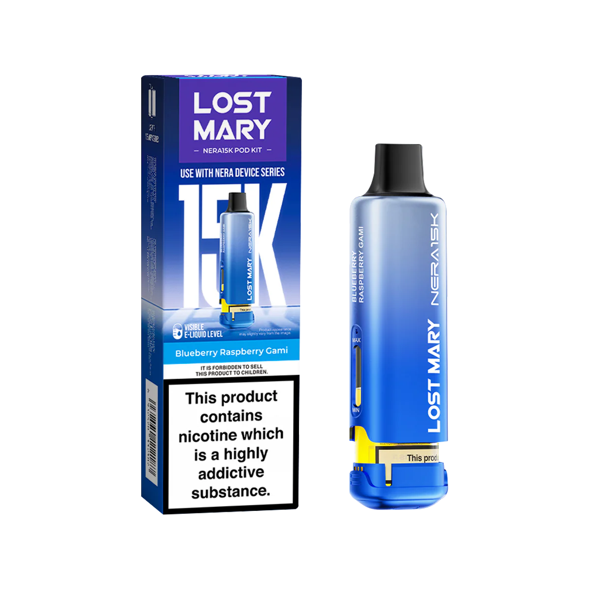Blueberry Raspberry Gami Lost Mary NERA15K Refill Pack