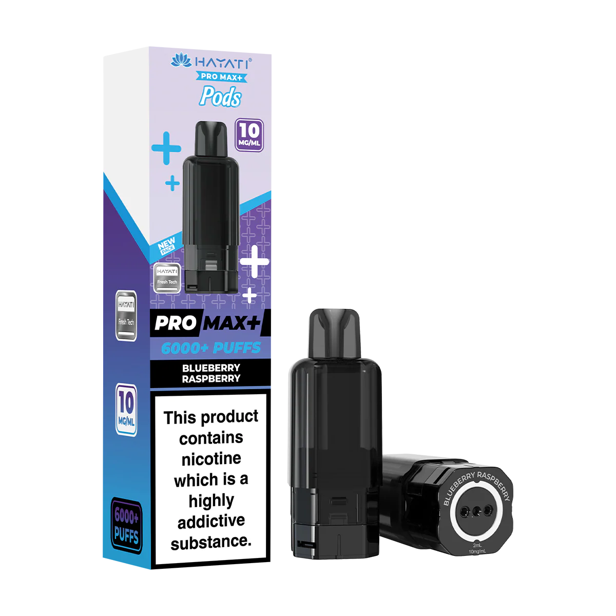 Blueberry Raspberry Hayati Pro Max+ Refill Pack - Image 2