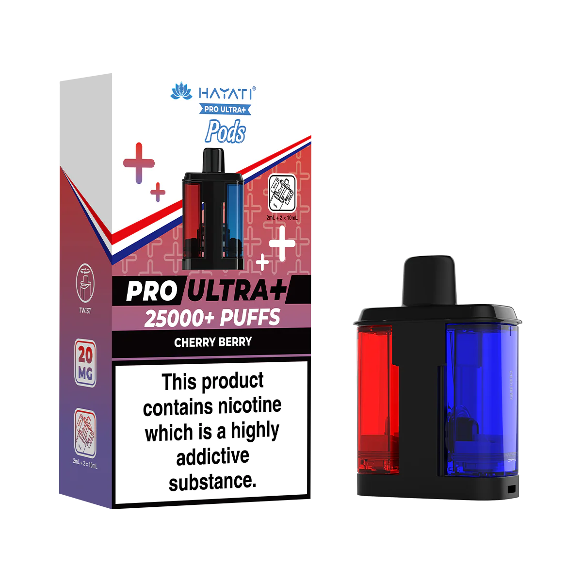 Cherry Berry Hayati Pro Ultra Plus Refill Pack