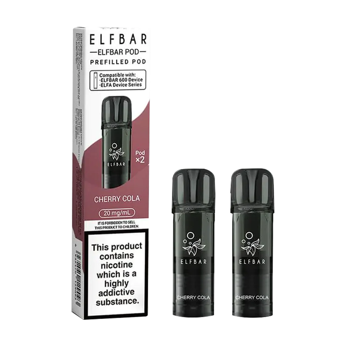 Cherry Cola Elfbar 600 Pods
