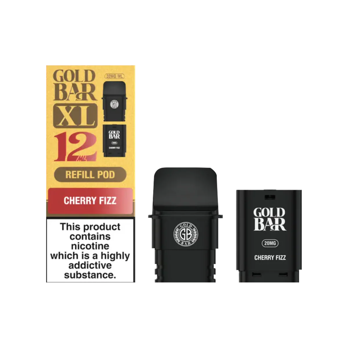 Cherry Fizz Gold Bar XL Refill Pack