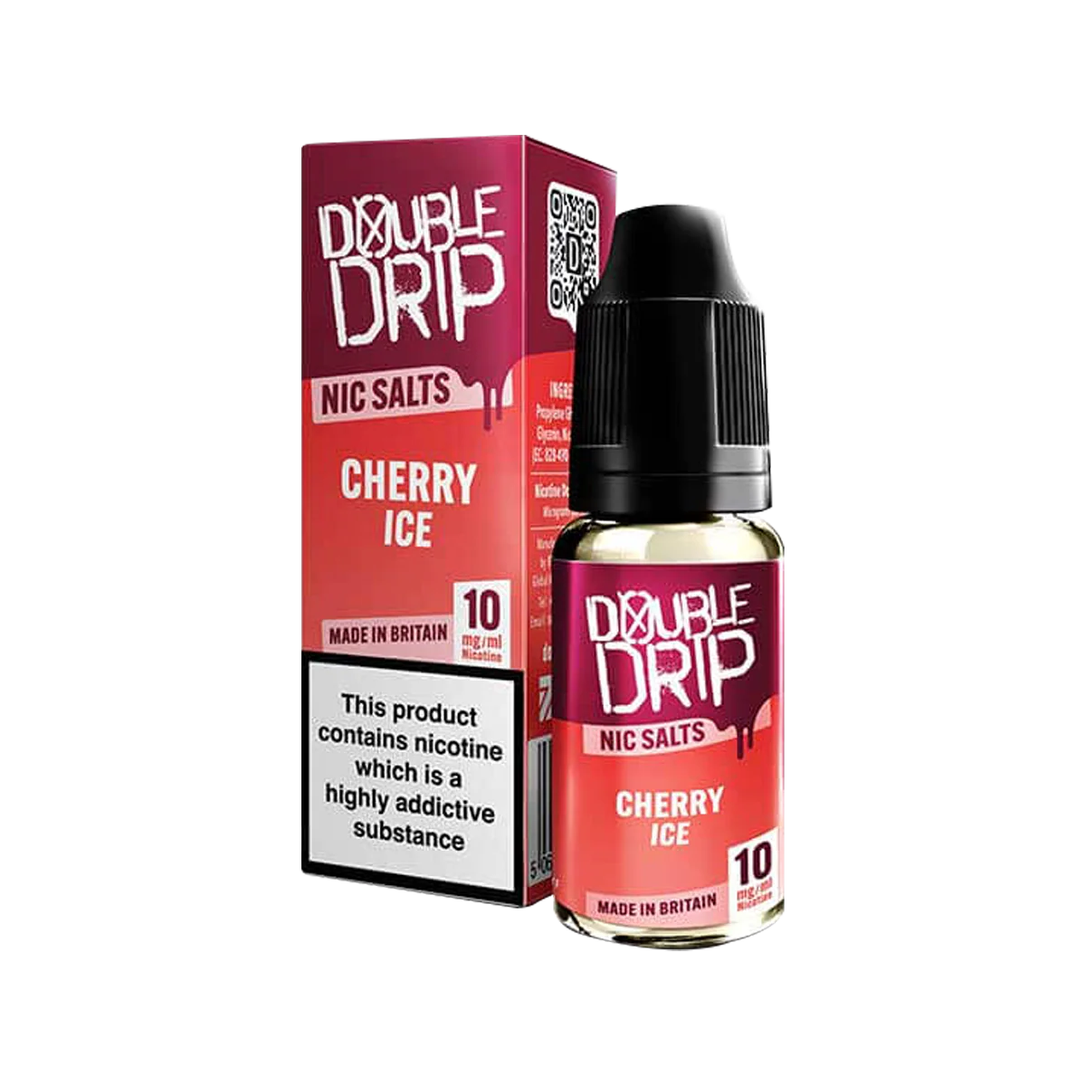 Cherry Ice Nic Salt by Double Drip