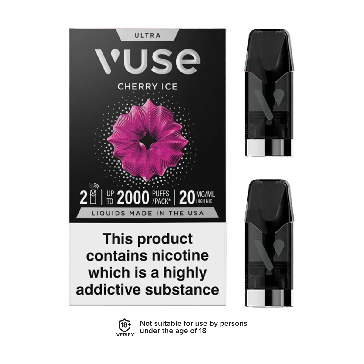Cherry Ice Vuse Ultra Smart Pod