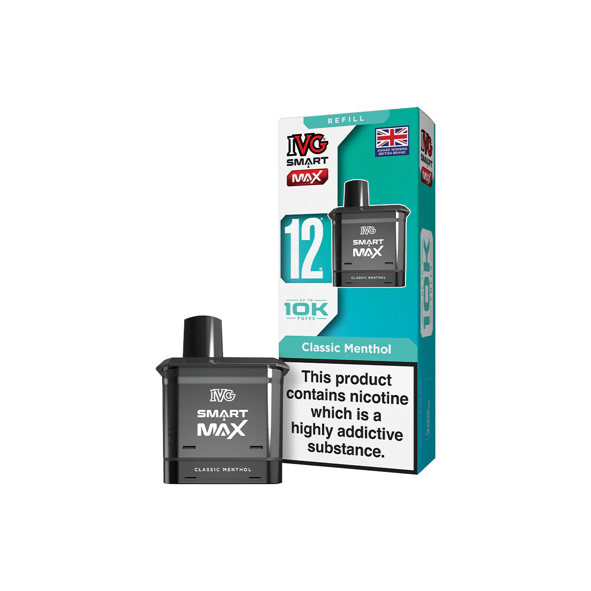 Classic Menthol IVG Smart Max Refill Pack