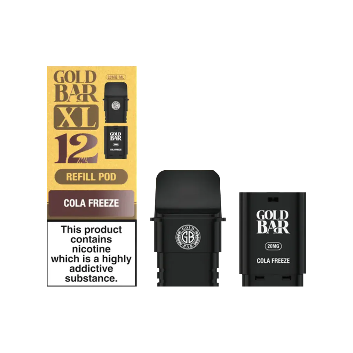 Cola Freeze Gold Bar XL Refill Pack