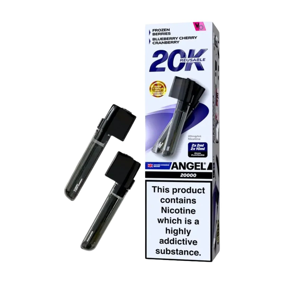 Crown Edition Vapes Bars Angel 20k Refill Pack