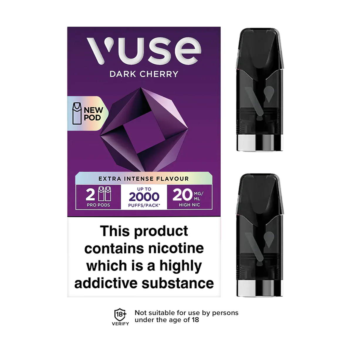 Dark Cherry Vuse Pro Pods