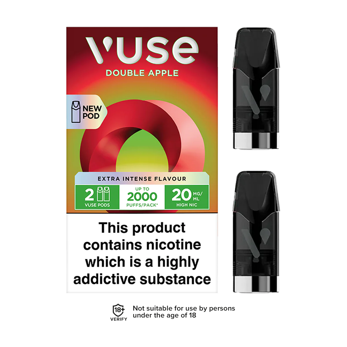 Double Apple Vuse Pro Pods