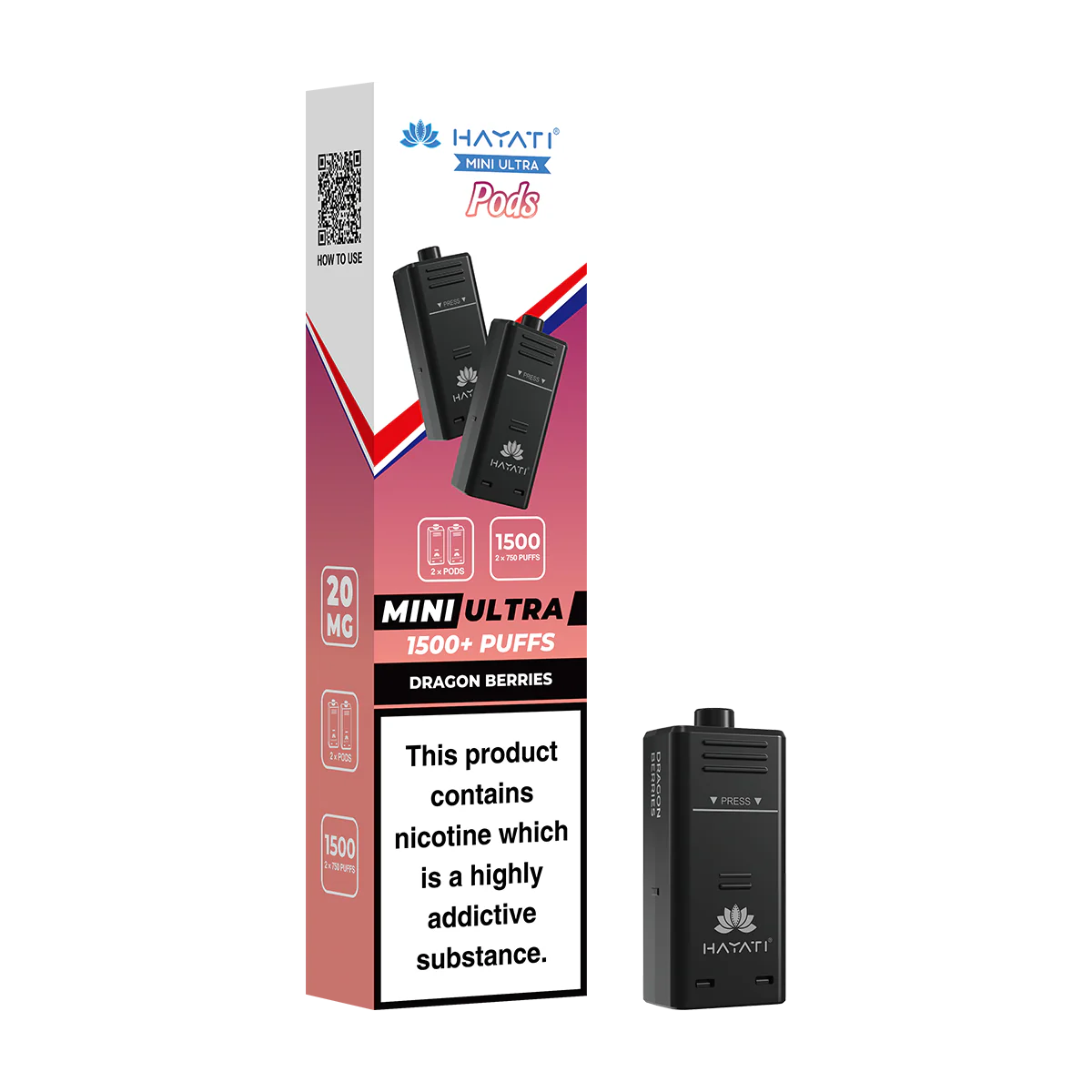 Dragon Berries Hayati Mini Ultra Refill Pack