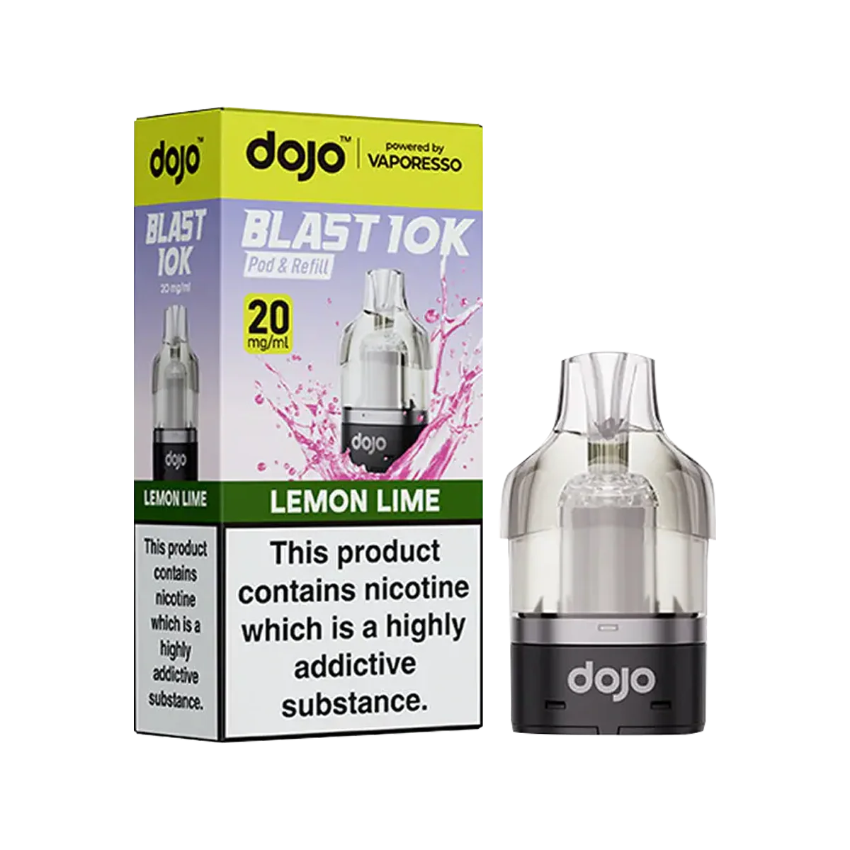 Lemon Lime Dojo Blast 10K Refill Pack