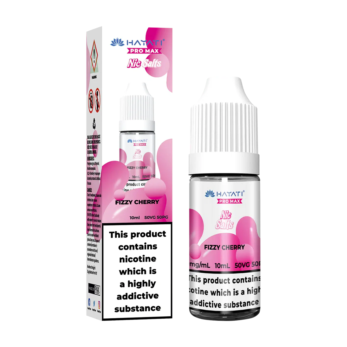 Fizzy Cherry Nic Salt by Hayati Pro Max 10ml