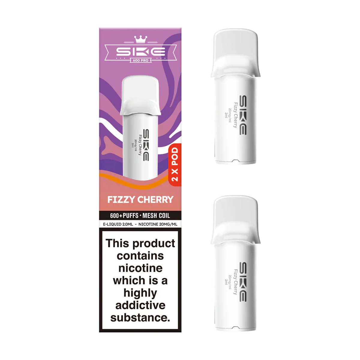 Fizzy Cherry SKE 600 Pro Pods