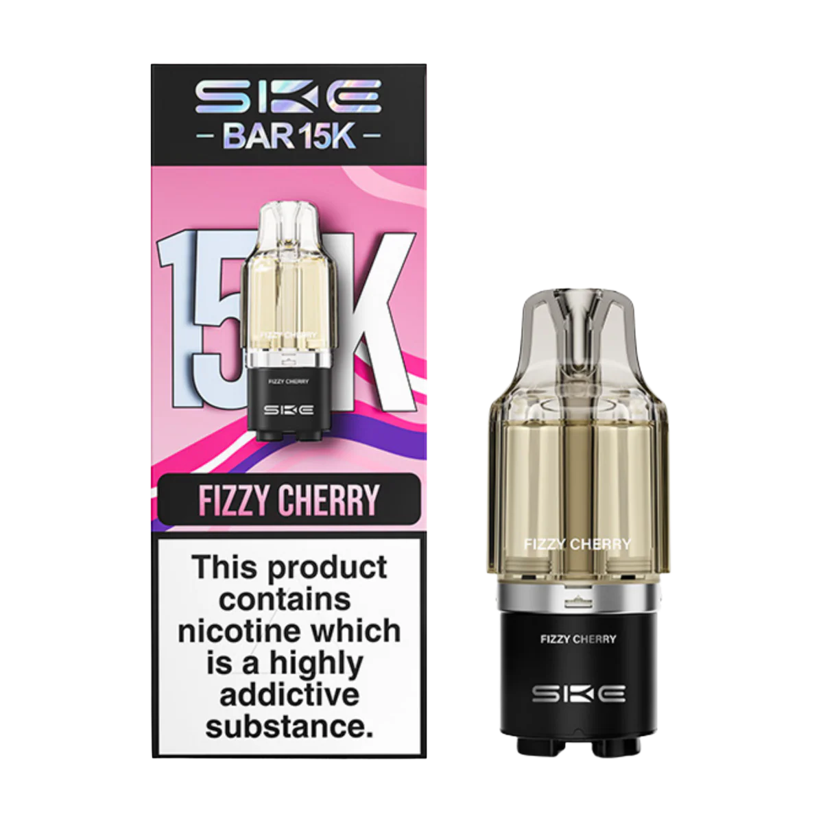 Fizzy Cherry SKE Bar 15K Refill Pack