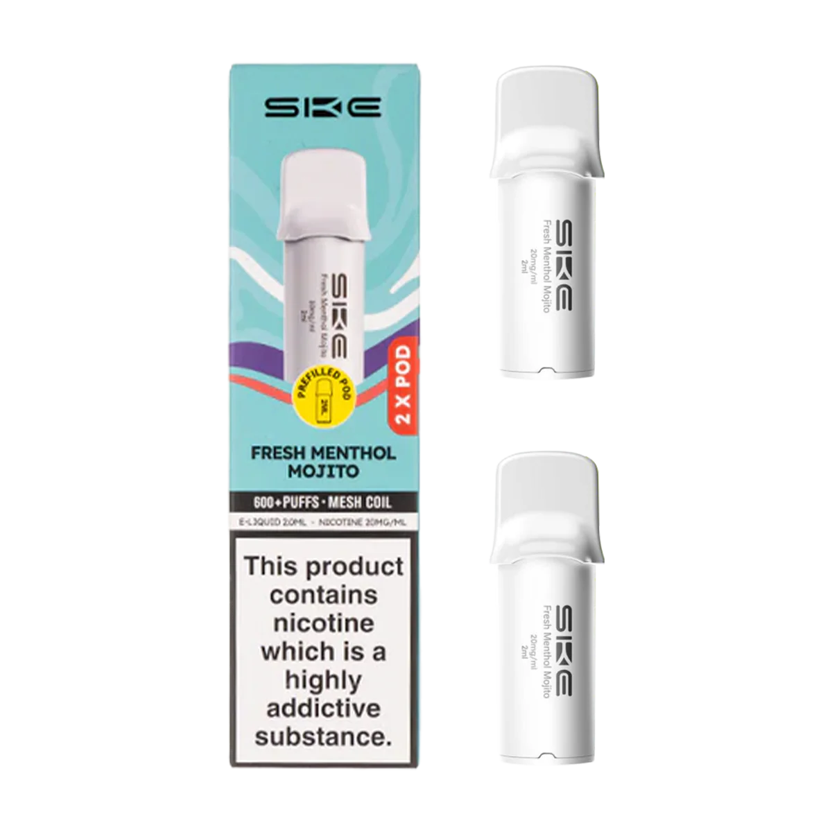 Fresh Menthol Mojito SKE 600 Pro Pods