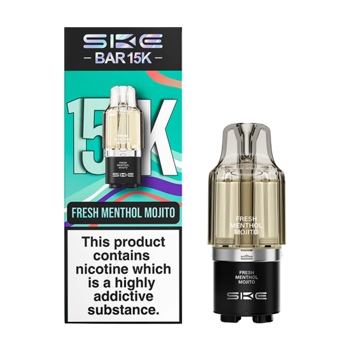 Fresh Menthol Mojito SKE Bar 15K Refill Pack