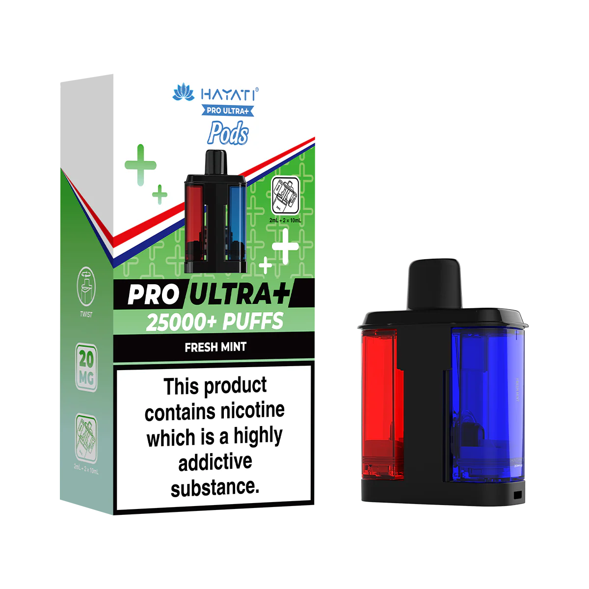 Fresh Mint Hayati Pro Ultra Plus Refill Pack