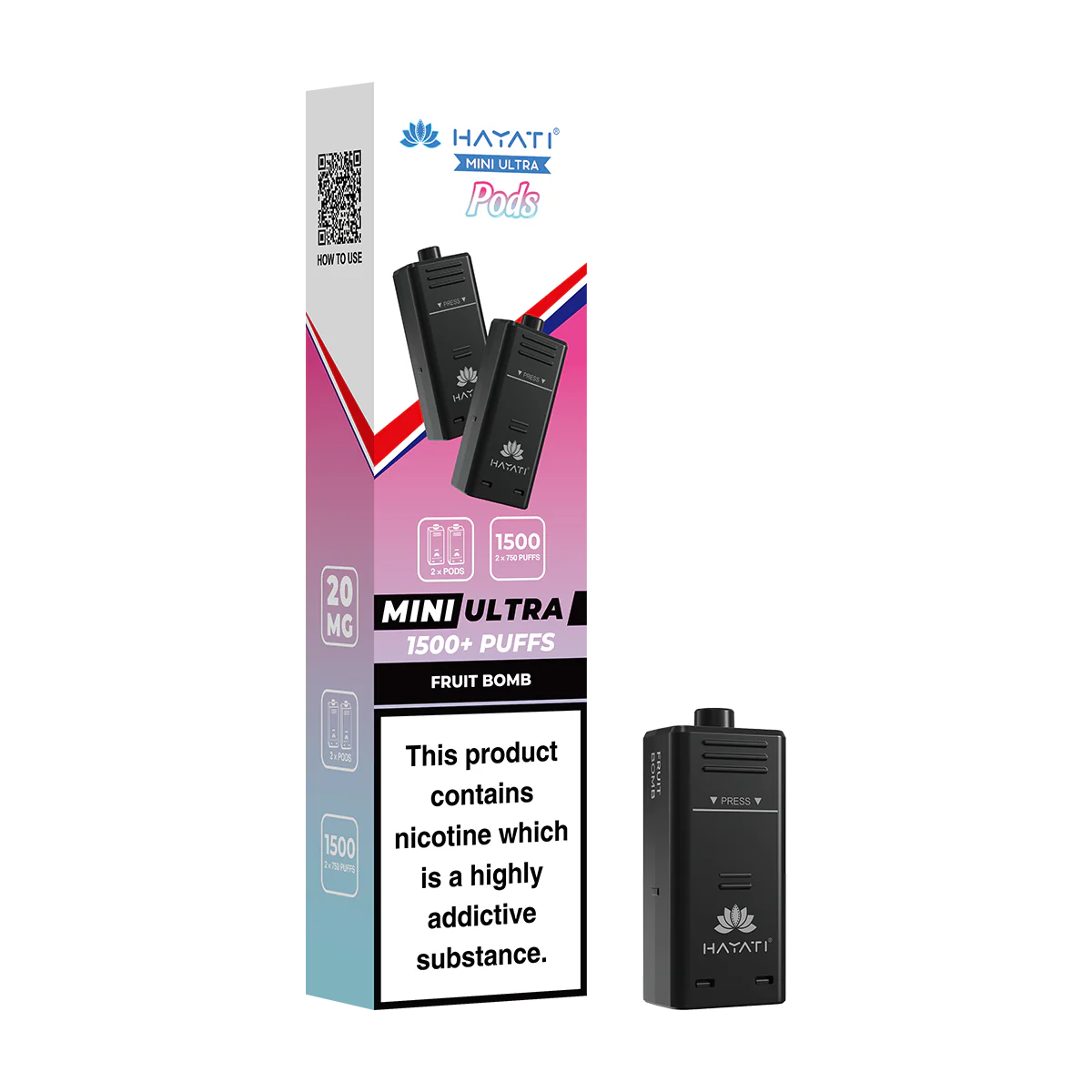 Fruit Bomb Hayati Mini Ultra Refill Pack