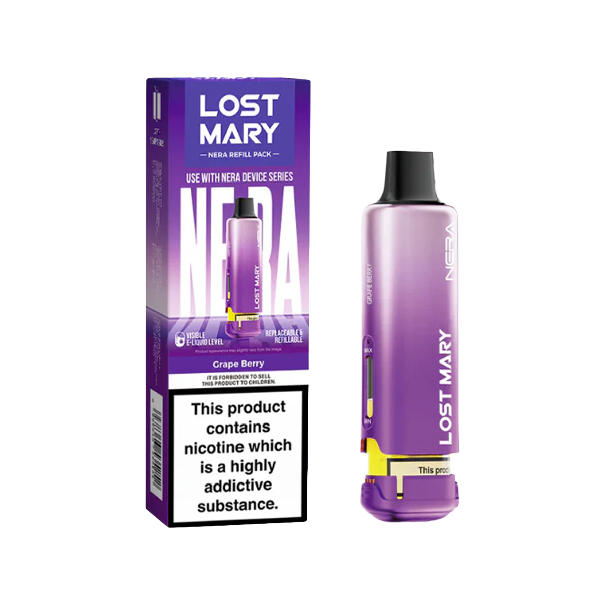 Grape Berry Lost Mary NERA15K Refill Pack