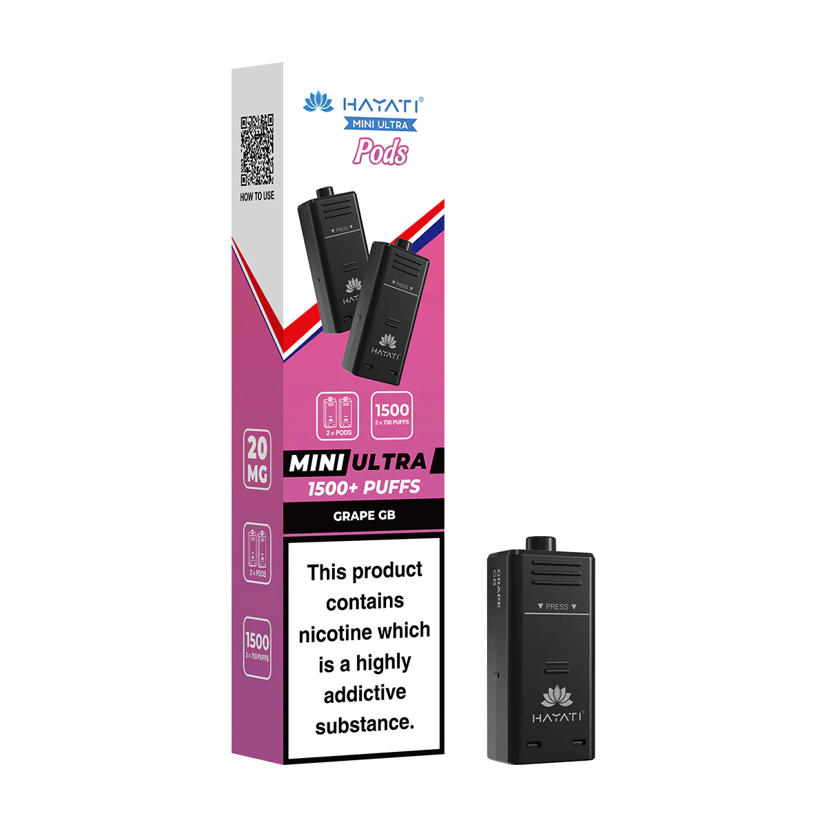 Grape GB Hayati Mini Ultra Refill Pack