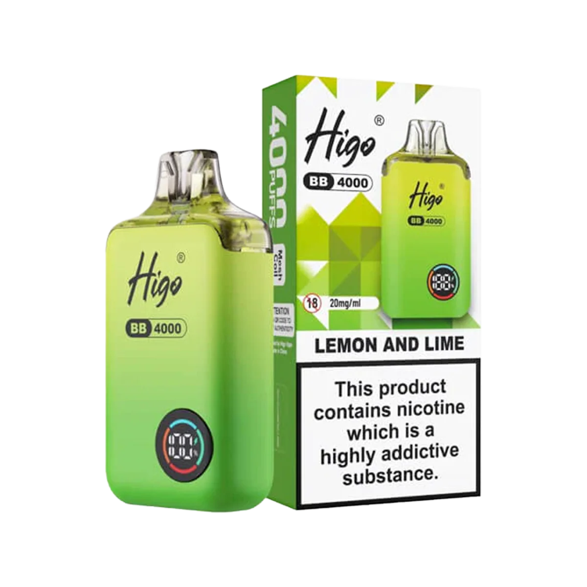 Higo BB 4000 Vape Kit - Image 2