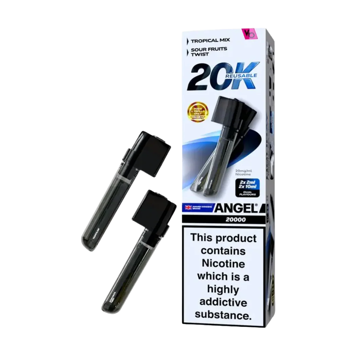 Holiday Edition Vapes Bars Angel 20k Refill Pack