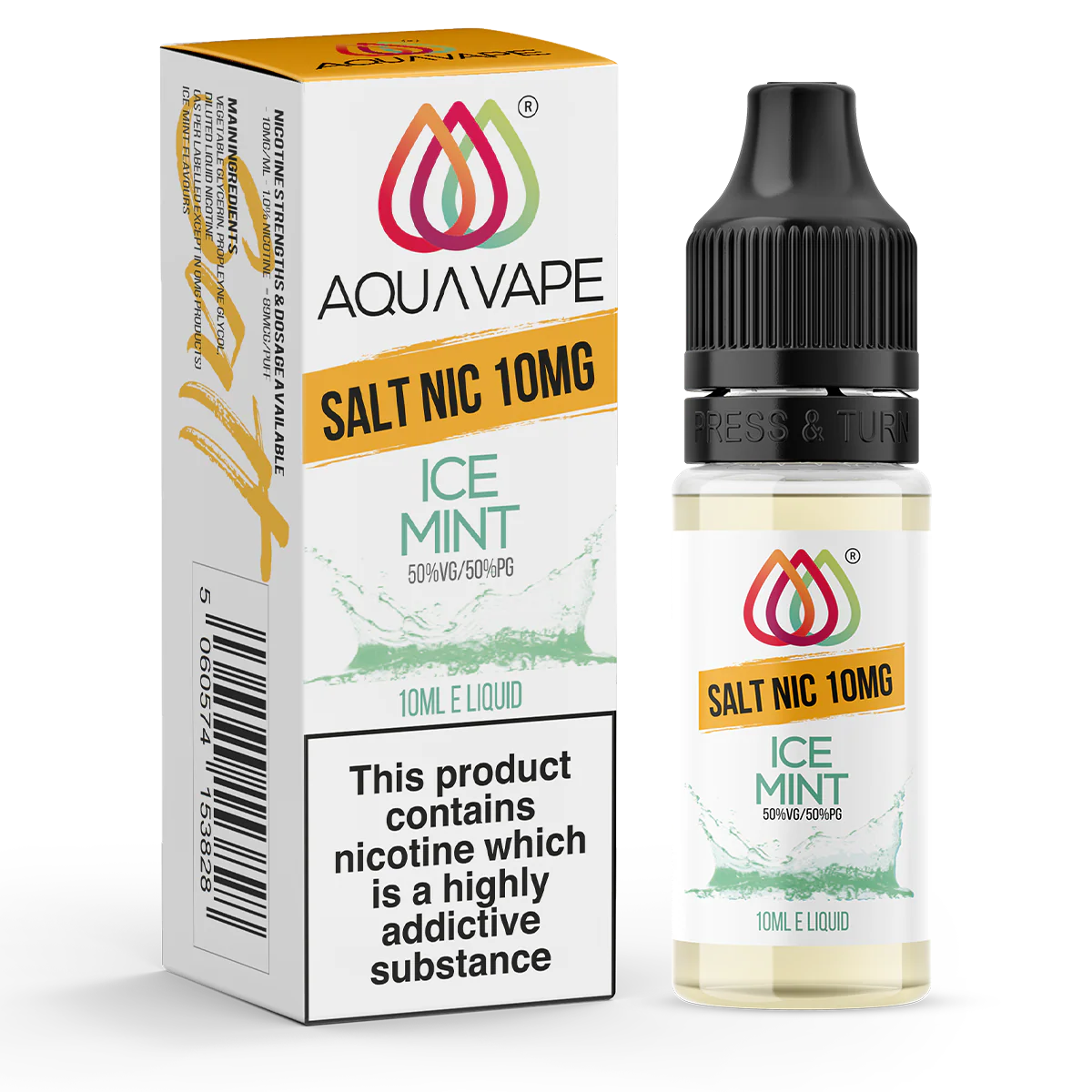Ice Mint Nic Salt by Aquavape 10ml